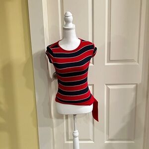 Y2K Fina Fina  Striped Women's Top